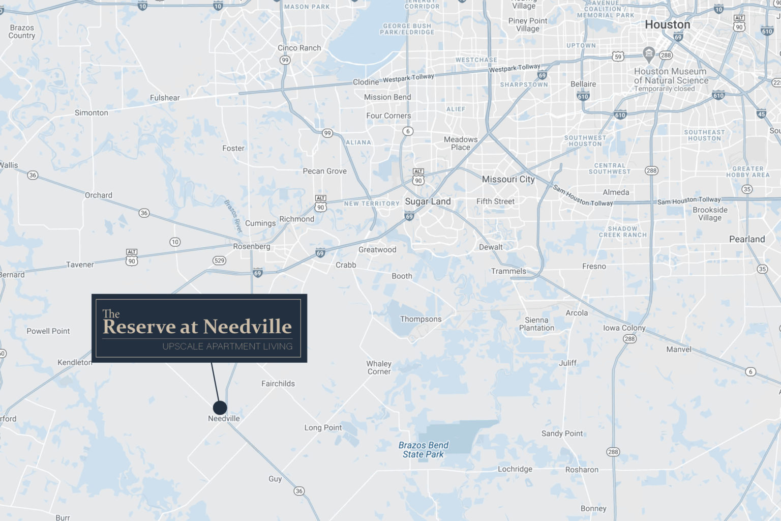 Location The Reserve at Needville